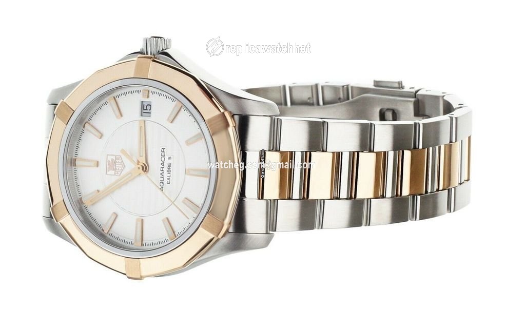 TAG Heuer Aquaracer Lady Mens watch Unisex Automatic Gold Steel WAP2150 2
