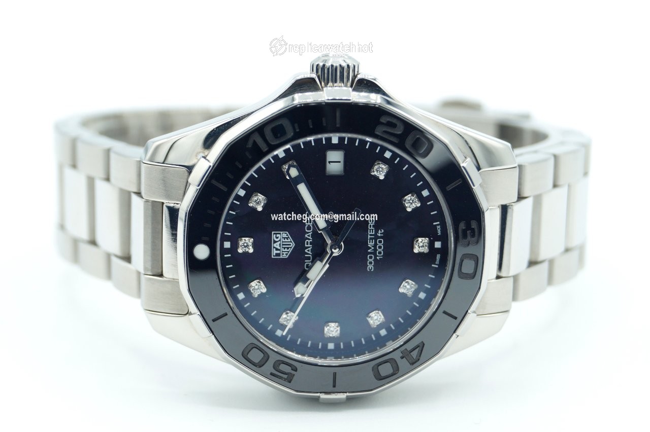 TAG Heuer Aquaracer Lady Womens watch Quartz Steel WAY131M.BA0748 2