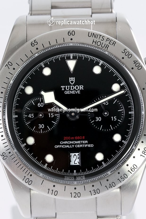 Tudor Black Bay Chrono Mens watch Unisex Automatic Steel 79350 2