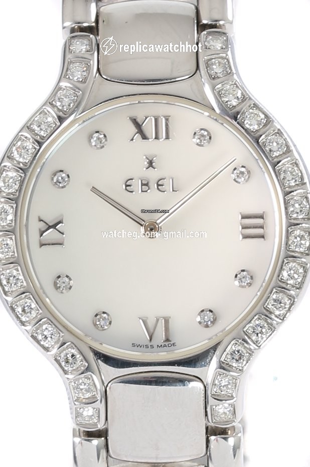 Ebel Beluga Womens watch Quartz Steel E9157428-20 2