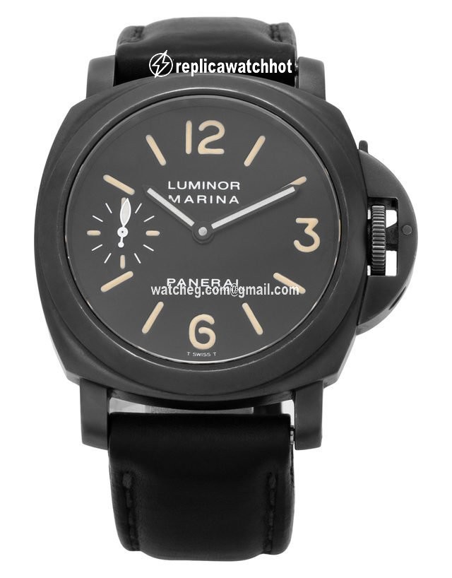 Panerai Luminor Marina Mens watch Unisex Manual winding Steel PAM00004 2
