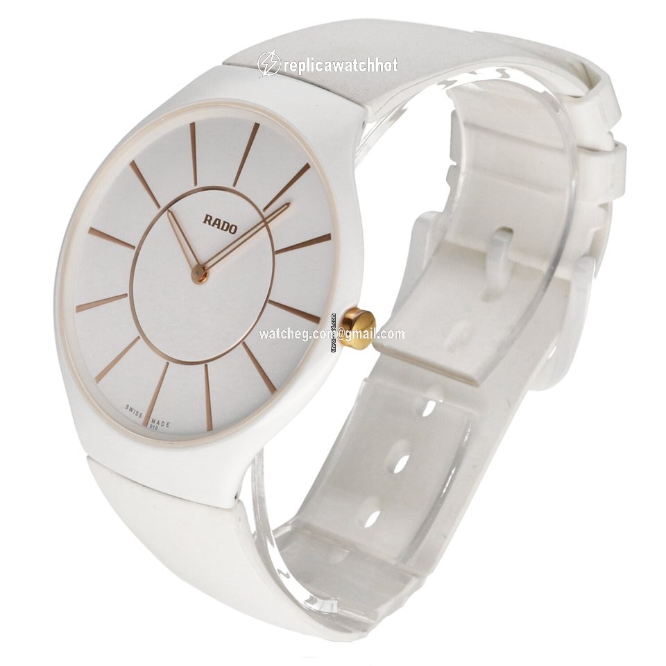 Rado True Thinline Mens watch Unisex Quartz Ceramic R27957109 2