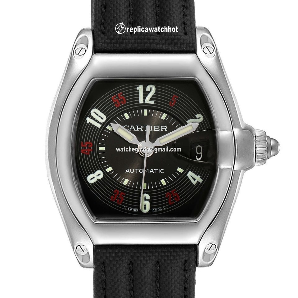 Cartier Roadster Mens watch Unisex Automatic Steel W62002V3 2