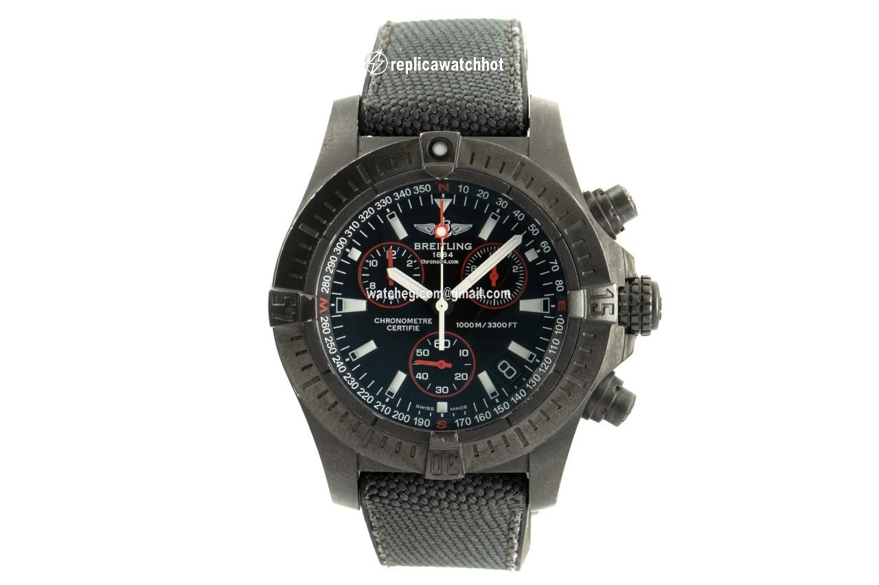 Breitling Avenger Seawolf Mens watch Unisex Quartz Steel M73390 2