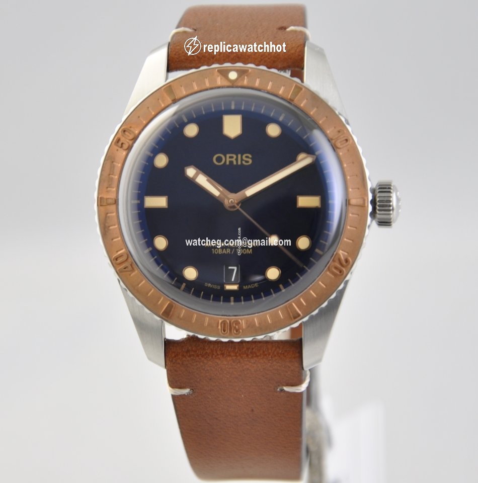 Oris Divers Sixty Five Mens watch Unisex Automatic Steel 01 733 7707 4355-07 5 20 45 2
