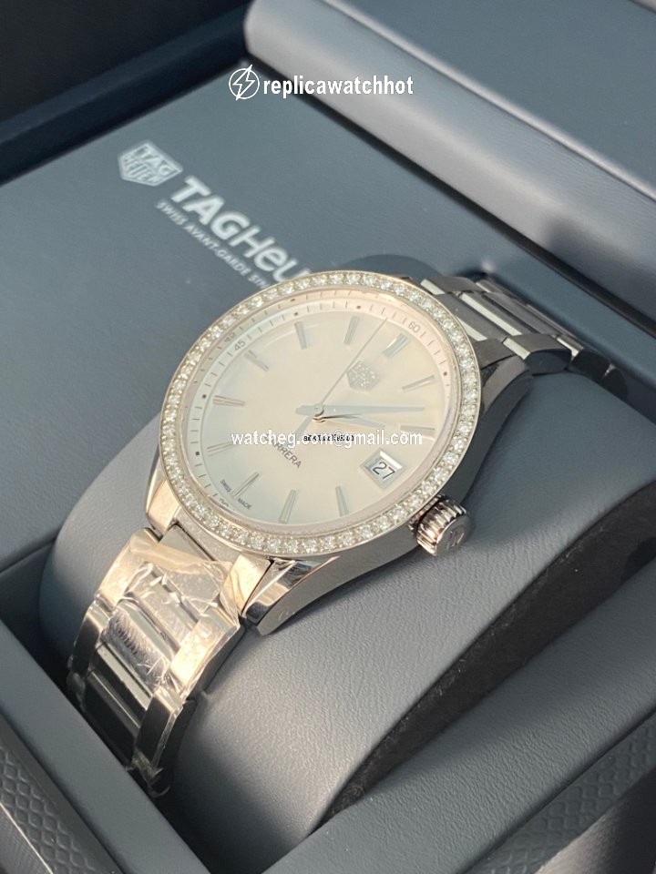TAG Heuer Carrera Lady Womens watch Quartz Steel WBK1316.BA0652 2