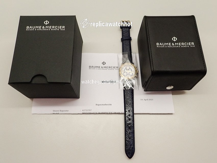 Baume & Mercier Womens watch Quartz Gold Steel 6604018 2