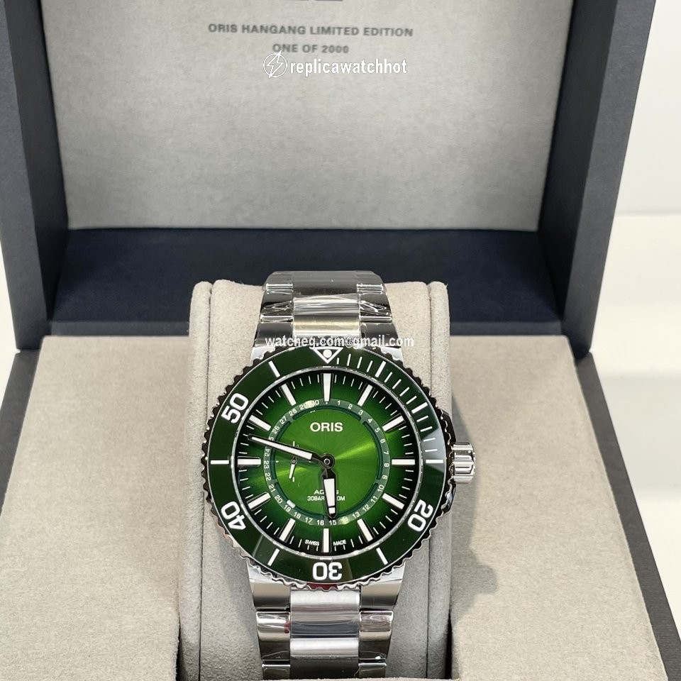 Oris Aquis Mens watch Unisex Automatic Steel 01 743 7734 4187-Set 2