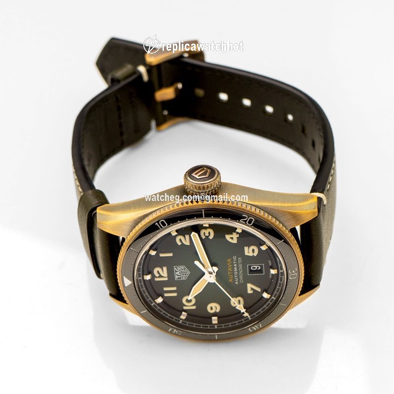 TAG Heuer Autavia Mens watch Unisex Automatic Bronze WBE5190.FC8268 2