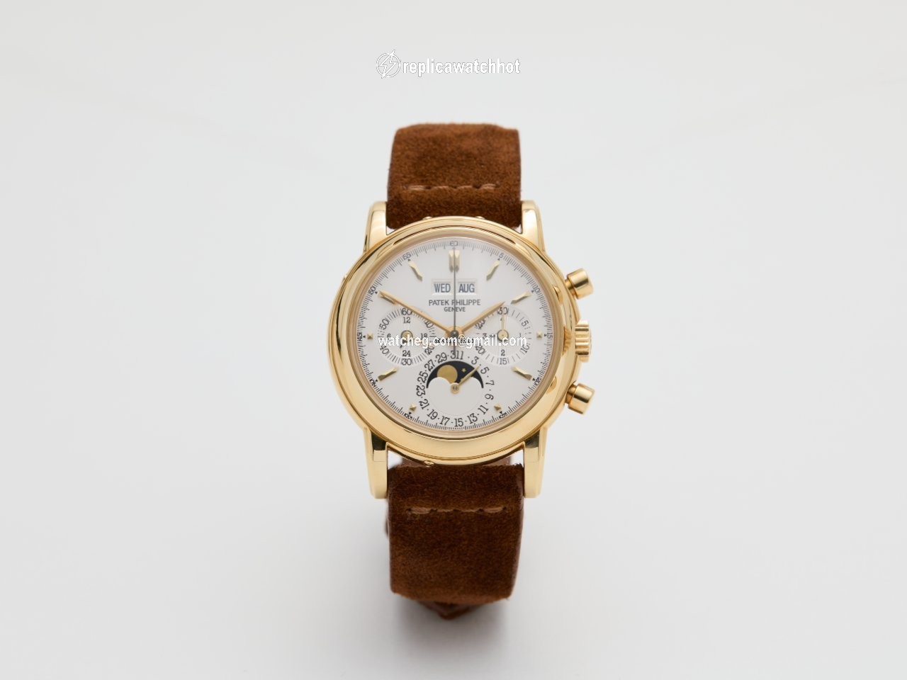 Patek Philippe Perpetual Calendar Chronograph Yellow gold 3970EJ 2