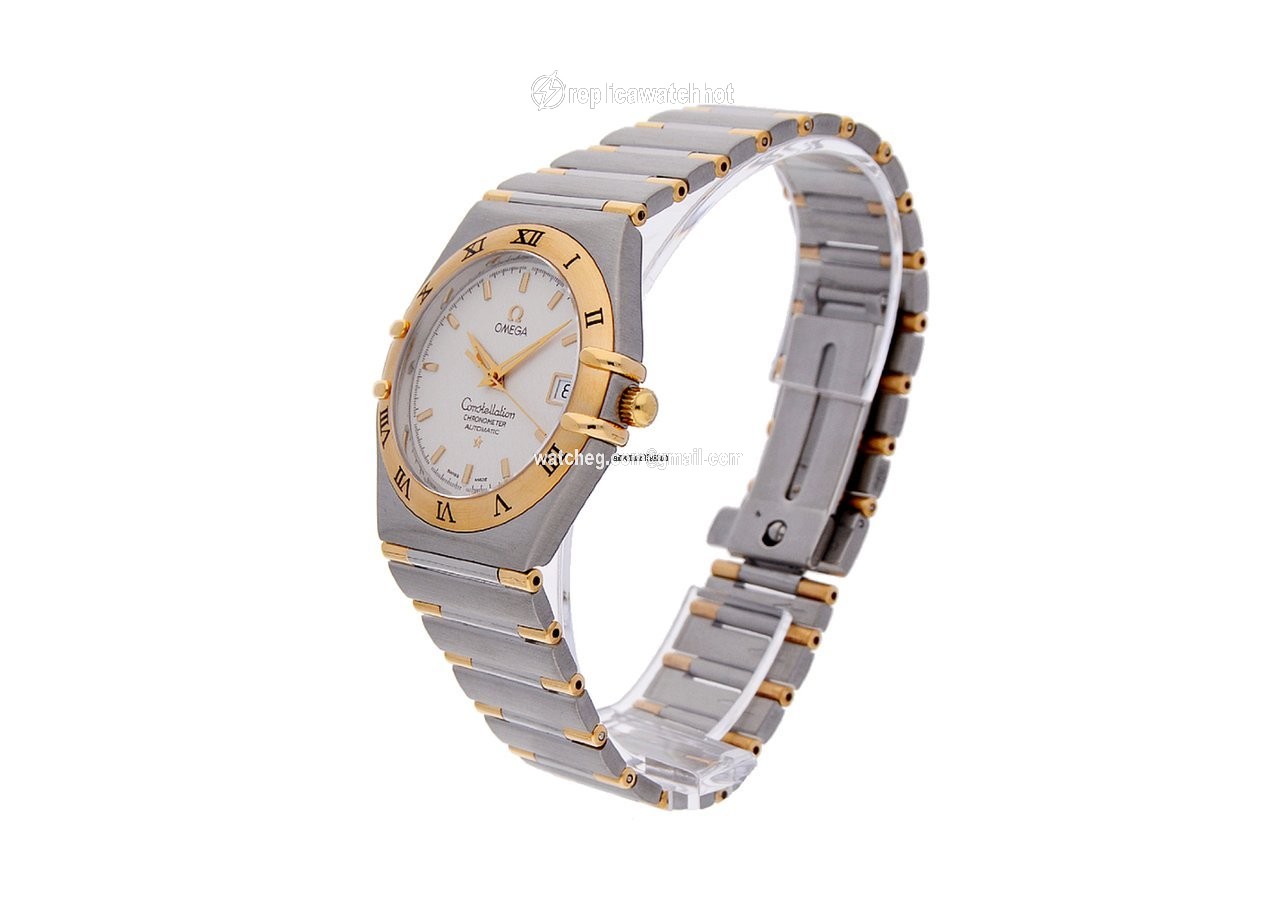 Omega Constellation Mens watch Unisex Automatic Gold Steel 368.1201 2