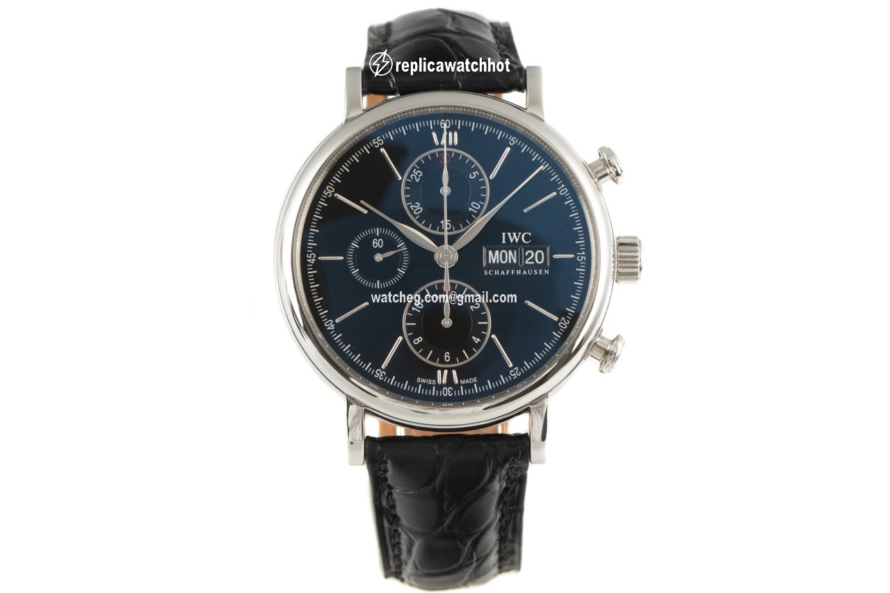 IWC Portofino Chronograph Mens watch Unisex Automatic Steel IW391008 2