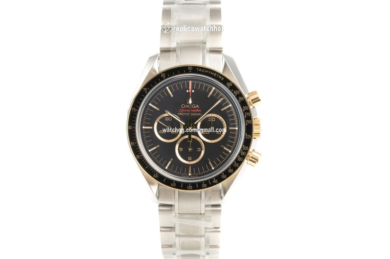 Omega Speedmaster Mens watch Unisex Manual winding Gold Steel 522.20.42.30.01.001 2