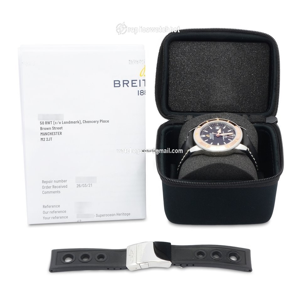 Breitling Superocean Heritage 42 Mens watch Unisex Automatic Gold Steel U17321 2