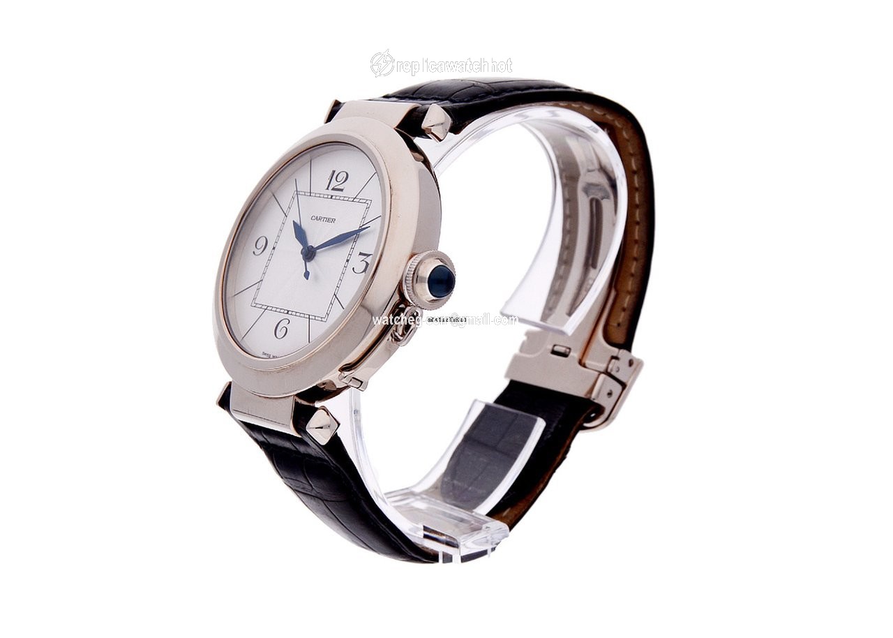 Cartier Pasha Mens watch Unisex Automatic White gold W3018751 2