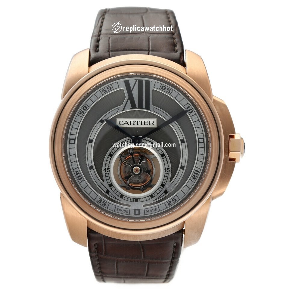 Cartier Calibre de Cartier Mens watch Unisex Automatic Rose gold 3204 2