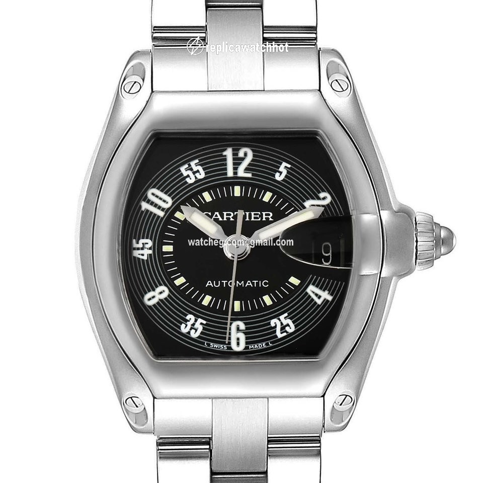 Cartier Roadster Mens watch Unisex Automatic Steel W62004V3 2