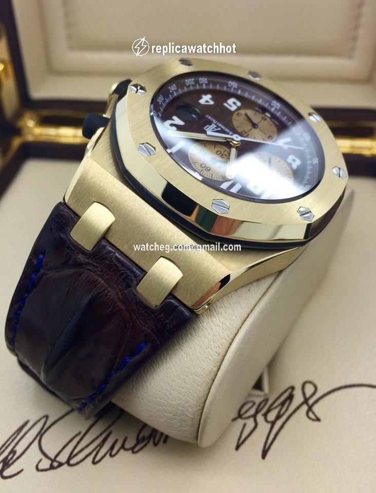 Audemars Piguet Royal Oak Offshore Mens watch Unisex Automatic Yellow gold 26007BA.OO.D022CR.01 2