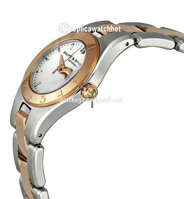Baume & Mercier Linea Womens watch Quartz Gold Steel MOA10015 2
