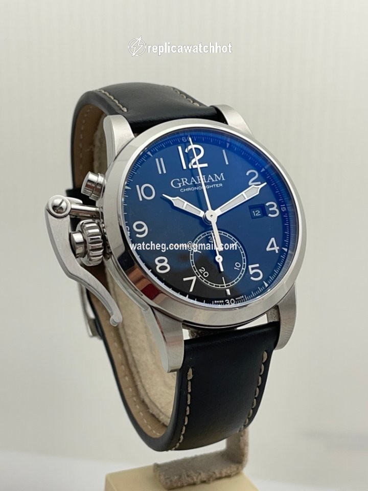 Graham Chronofighter 1695 Mens watch Unisex Automatic Steel 2CXAS.B01A.L17S 2