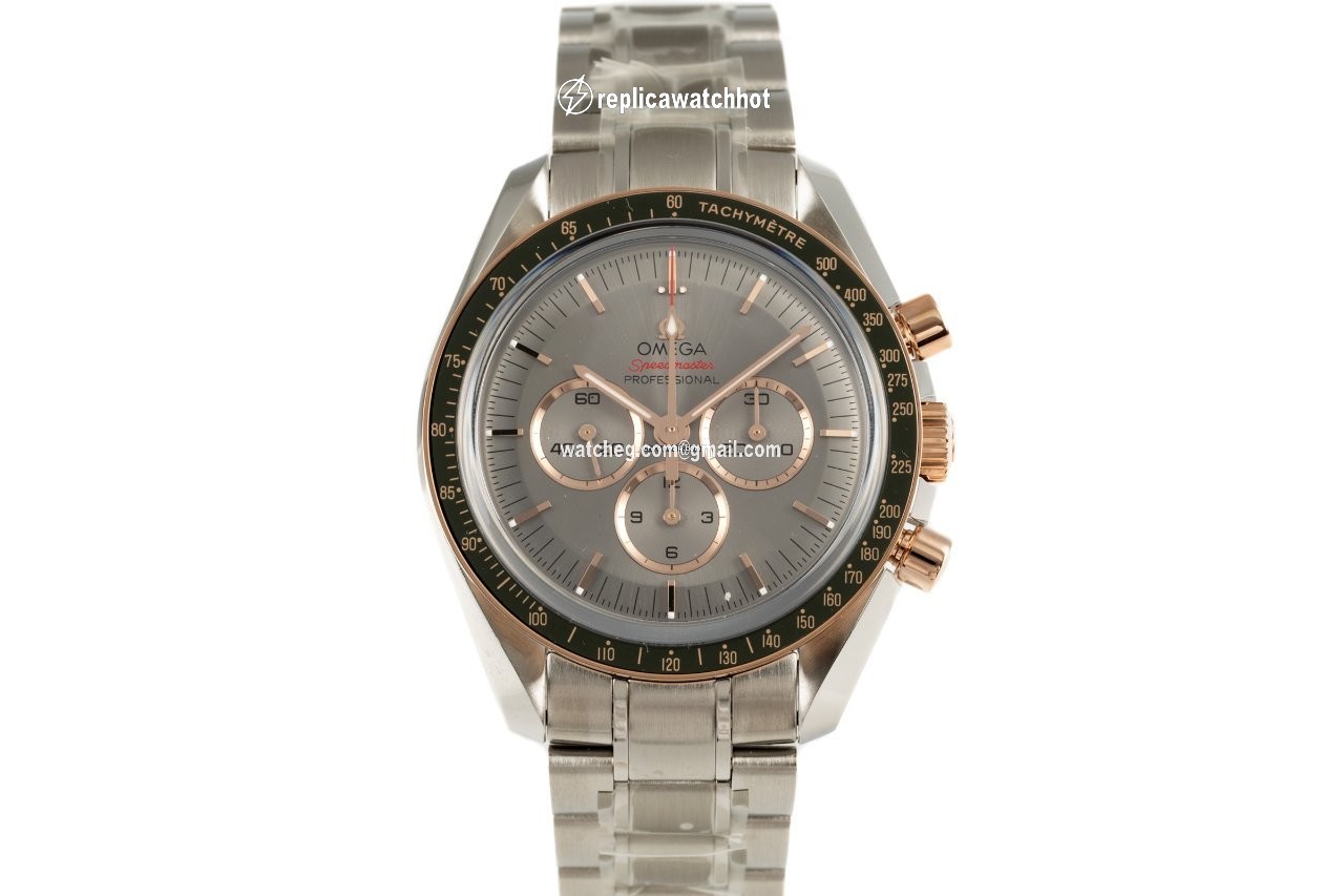 Omega Speedmaster Mens watch Unisex Manual winding Gold Steel 522.20.42.30.06.001 2