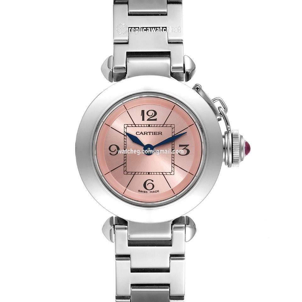 Cartier Pasha Womens watch Quartz Steel W3140008 2