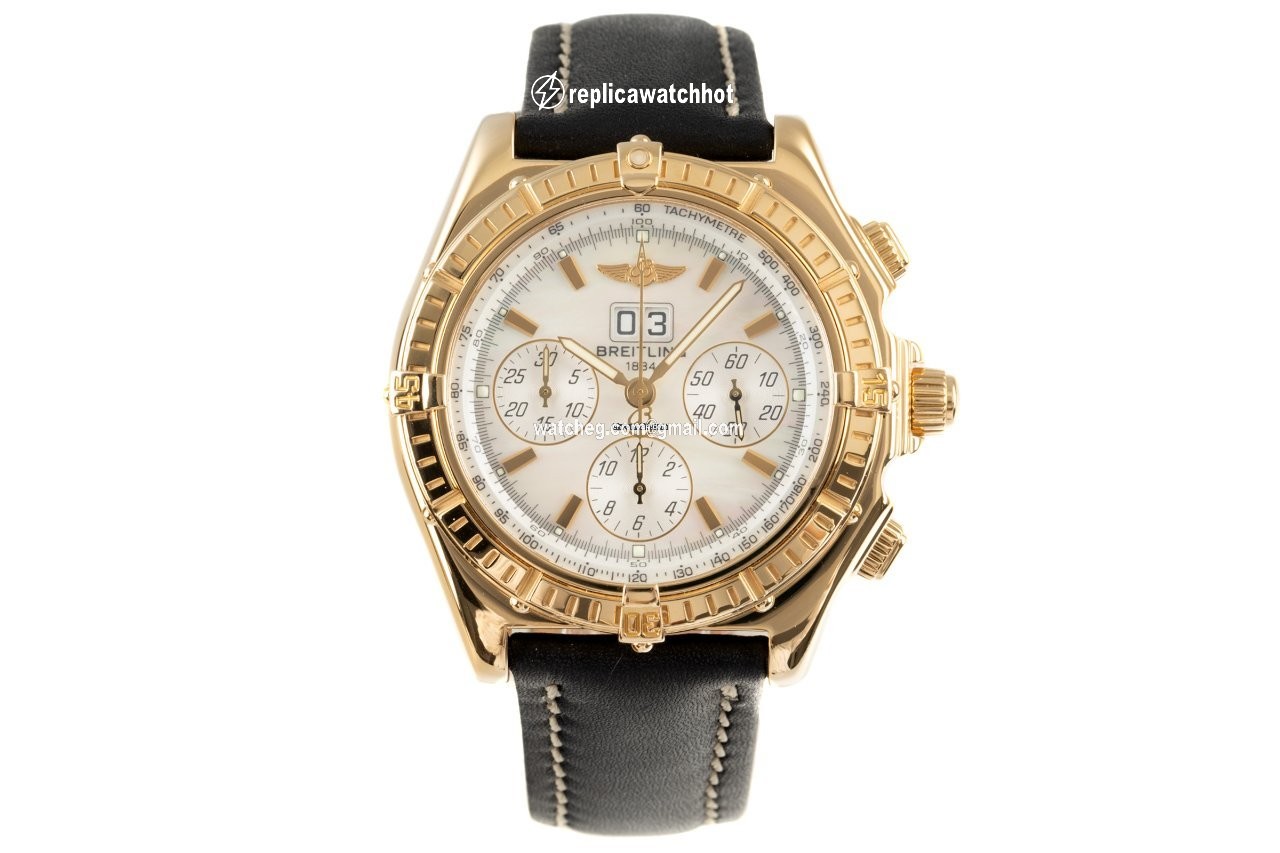 Breitling Crosswind Special Mens watch Unisex Automatic Yellow gold K44355 2