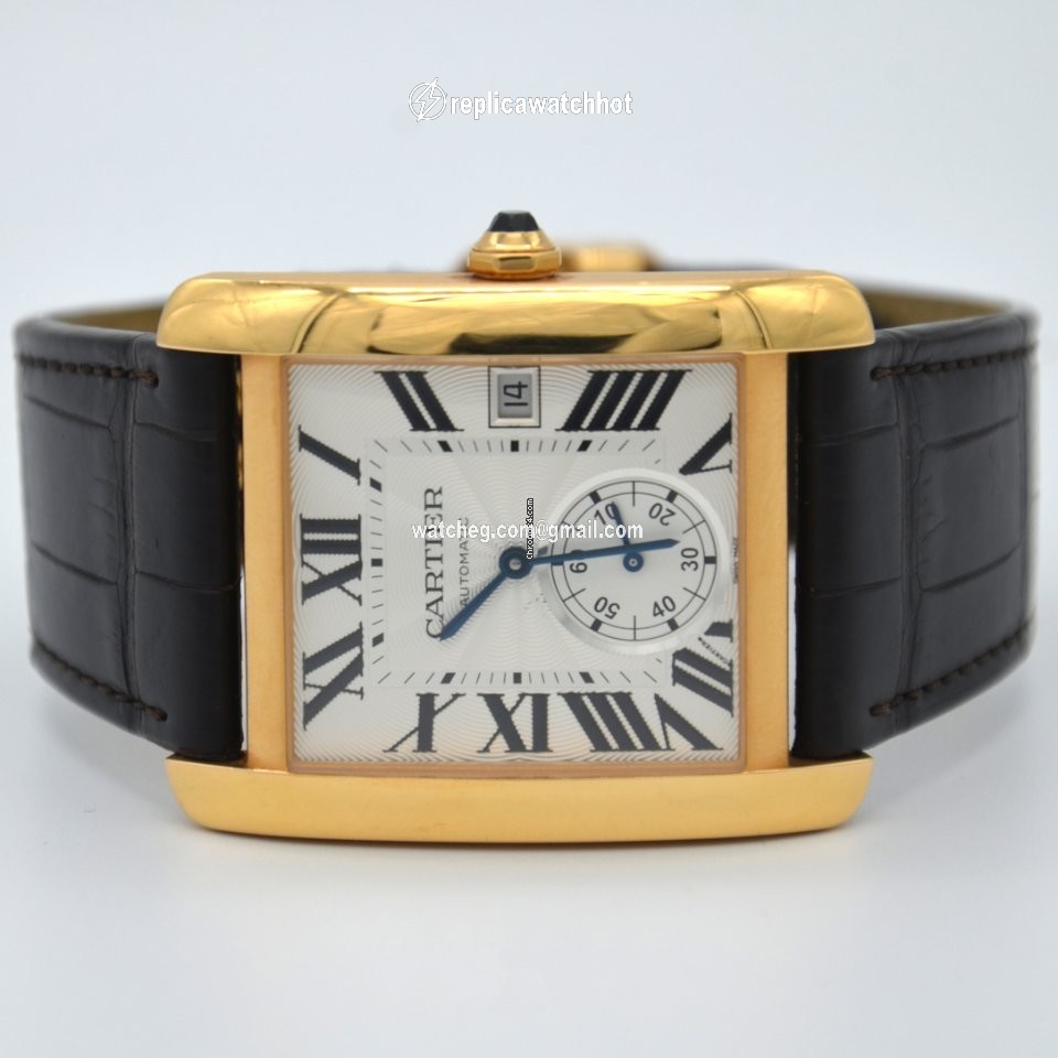 Cartier Tank MC Mens watch Unisex Automatic Rose gold W5330001 2