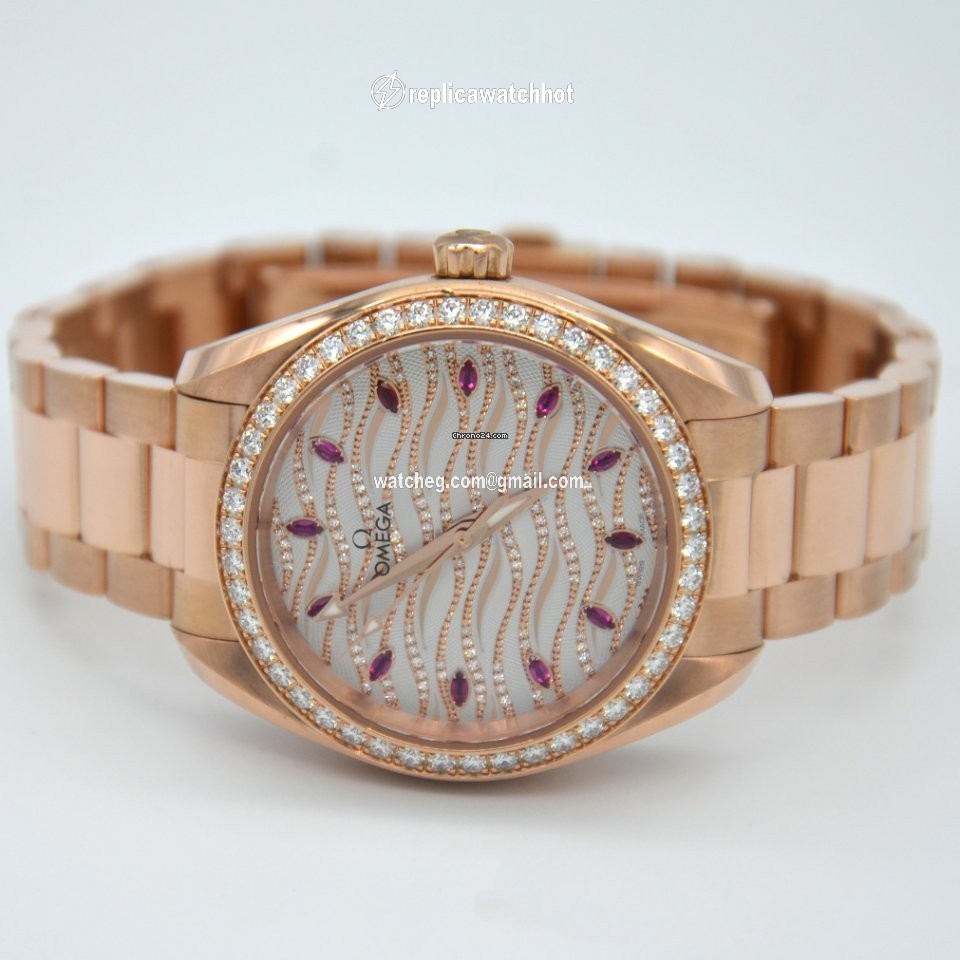Omega Seamaster Aqua Terra Womens watch Automatic Rose gold 220.55.34.20.99.004 2