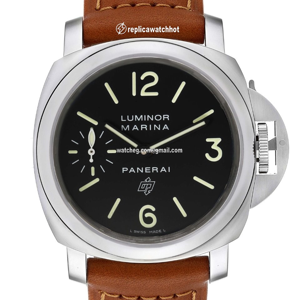 Panerai Luminor Marina Mens watch Unisex Manual winding Steel PAM01005 2
