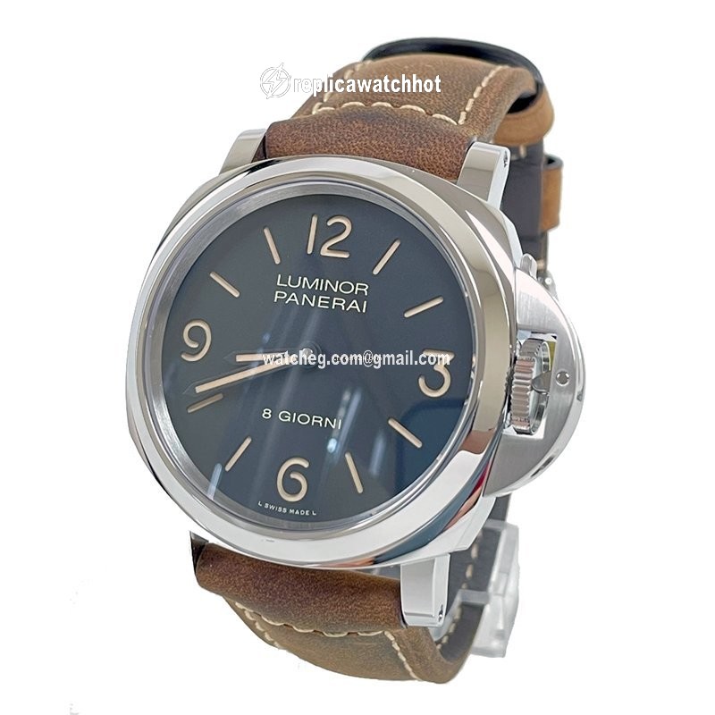 Panerai Luminor Base Mens watch Unisex Manual winding Steel PAM00914 2