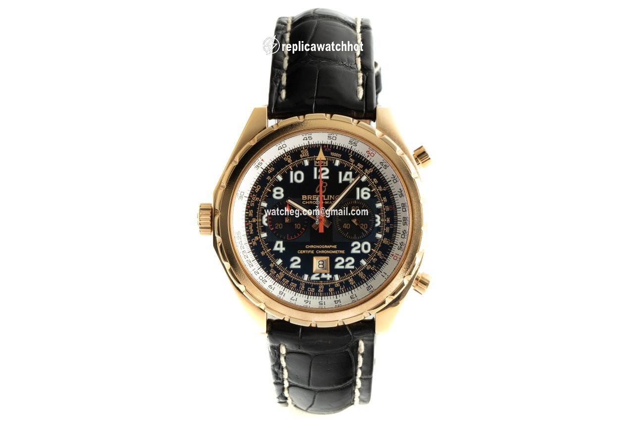 Breitling Chrono-Matic Mens watch Unisex Automatic Yellow gold H22360 2