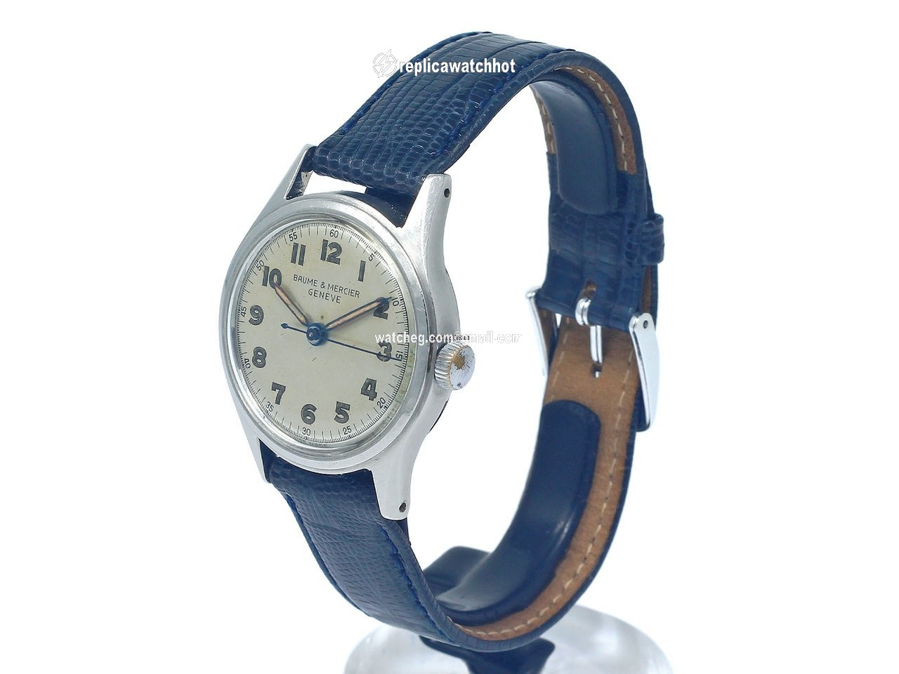 Baume & Mercier Mens watch Unisex Manual winding Steel 1011 2