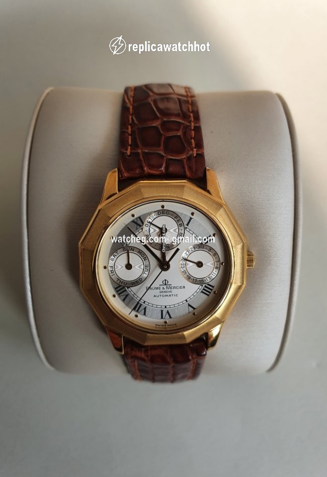 Baume & Mercier Riviera Mens watch Unisex Automatic Yellow gold M0A05793 2