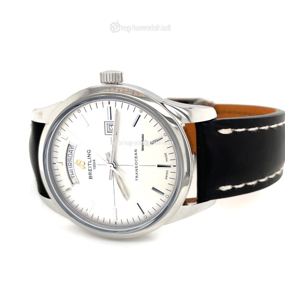 Breitling Transocean Day & Date Mens watch Unisex Automatic Steel A4531012 2