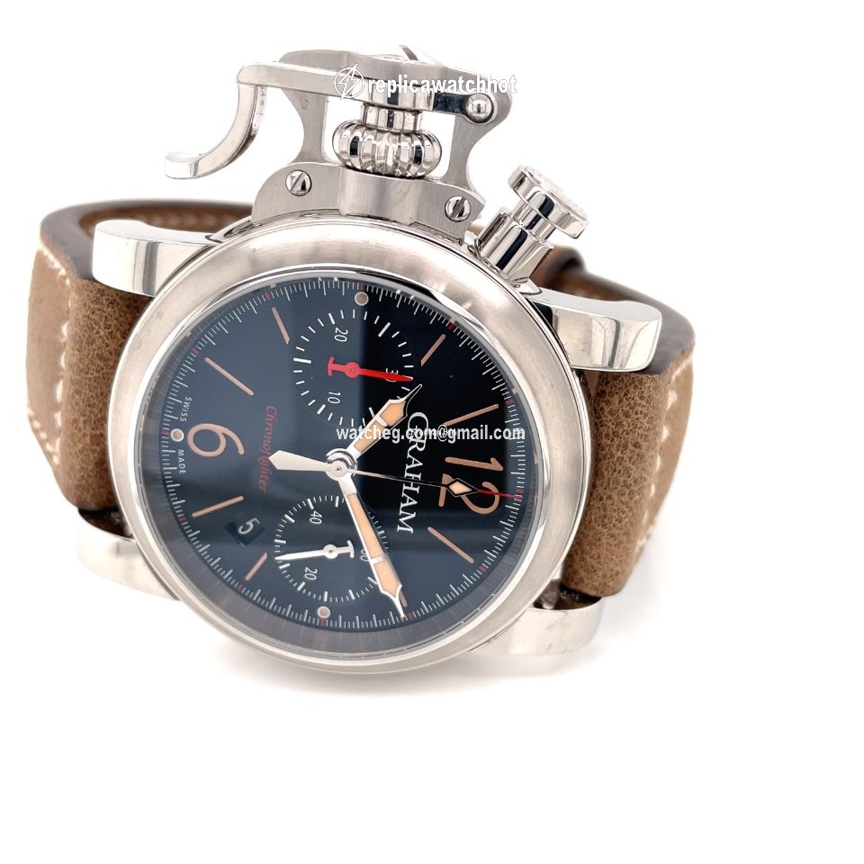 Graham Chronofighter R.A.C. Mens watch Unisex Steel 2CRBS.B10A 2