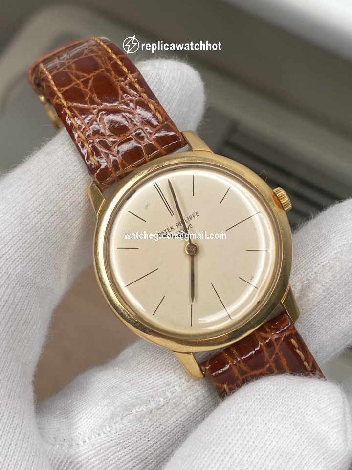 Patek Philippe Calatrava Mens watch Unisex Manual winding Yellow gold 2593 2