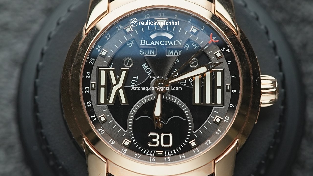 Blancpain L-Evolution Mens watch Unisex Automatic Rose gold 8866-3630-53b 2