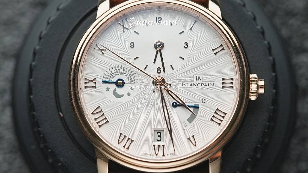 Blancpain Villeret Ultra-Slim Mens watch Unisex Automatic Rose gold 6665-3642-55B 2