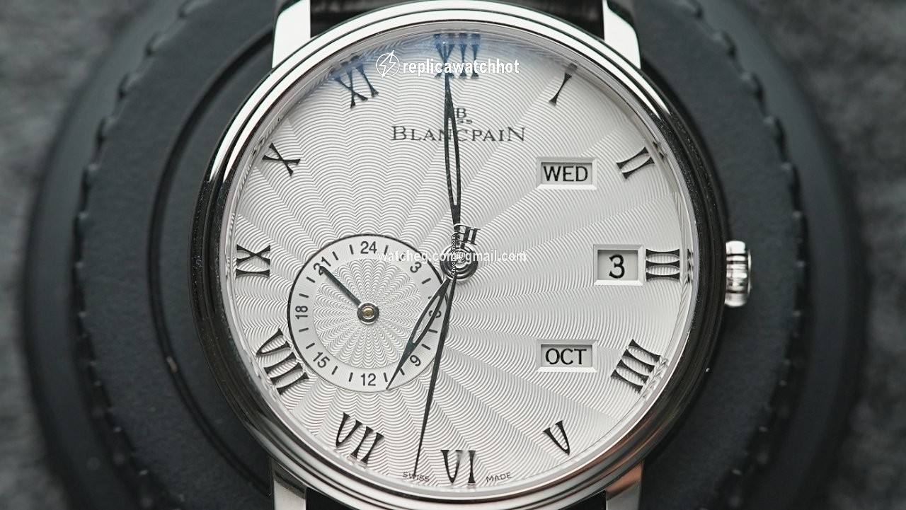 Blancpain Villeret Mens watch Unisex Automatic White gold 6670-1542-55B 2