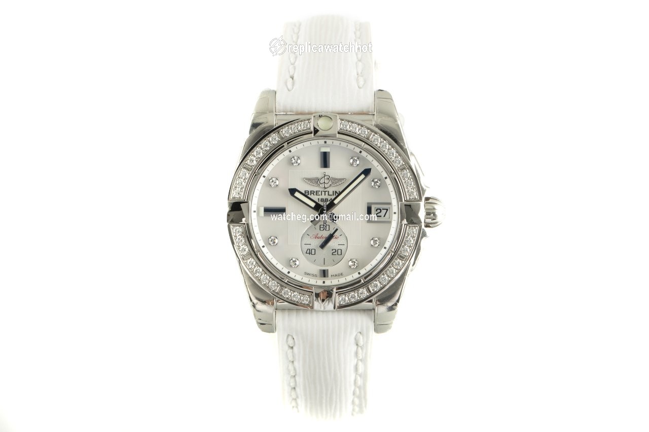 Breitling Galactic 36 Womens watch Automatic Steel A3733053 A717 2
