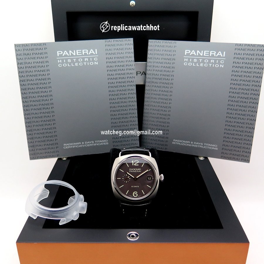 Panerai Radiomir 8 Days Mens watch Unisex Manual winding Titanium PAM 00346 2
