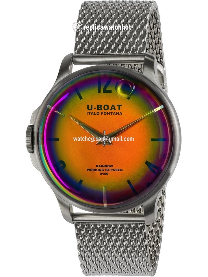 U-Boat Mens watch Unisex Quartz Steel 8469 MT 2