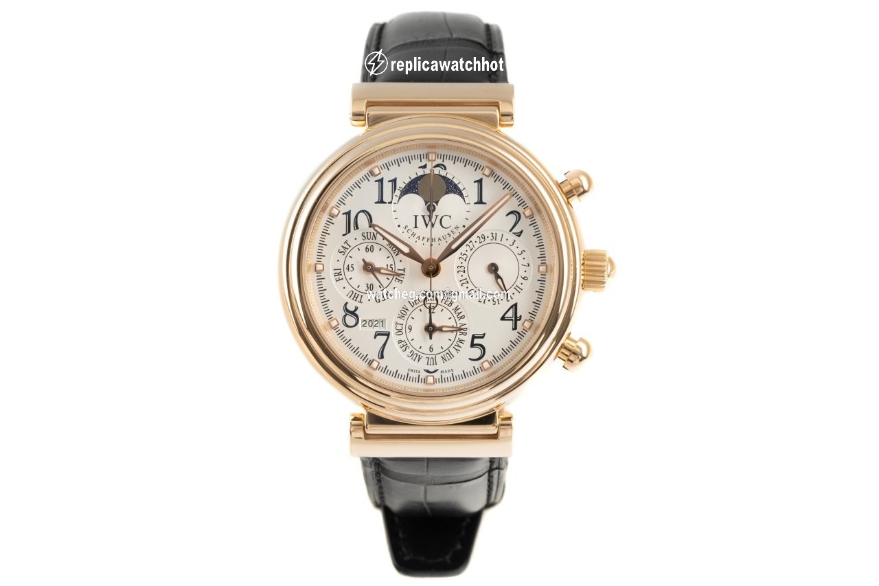 IWC Da Vinci Perpetual Calendar Mens watch Unisex Automatic Yellow gold 3758 2