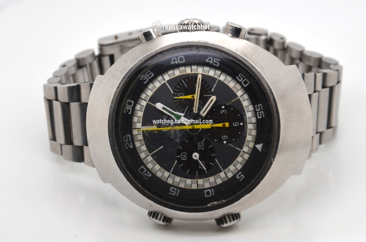 Omega Flightmaster Mens watch Unisex Manual winding Steel 145.026 2