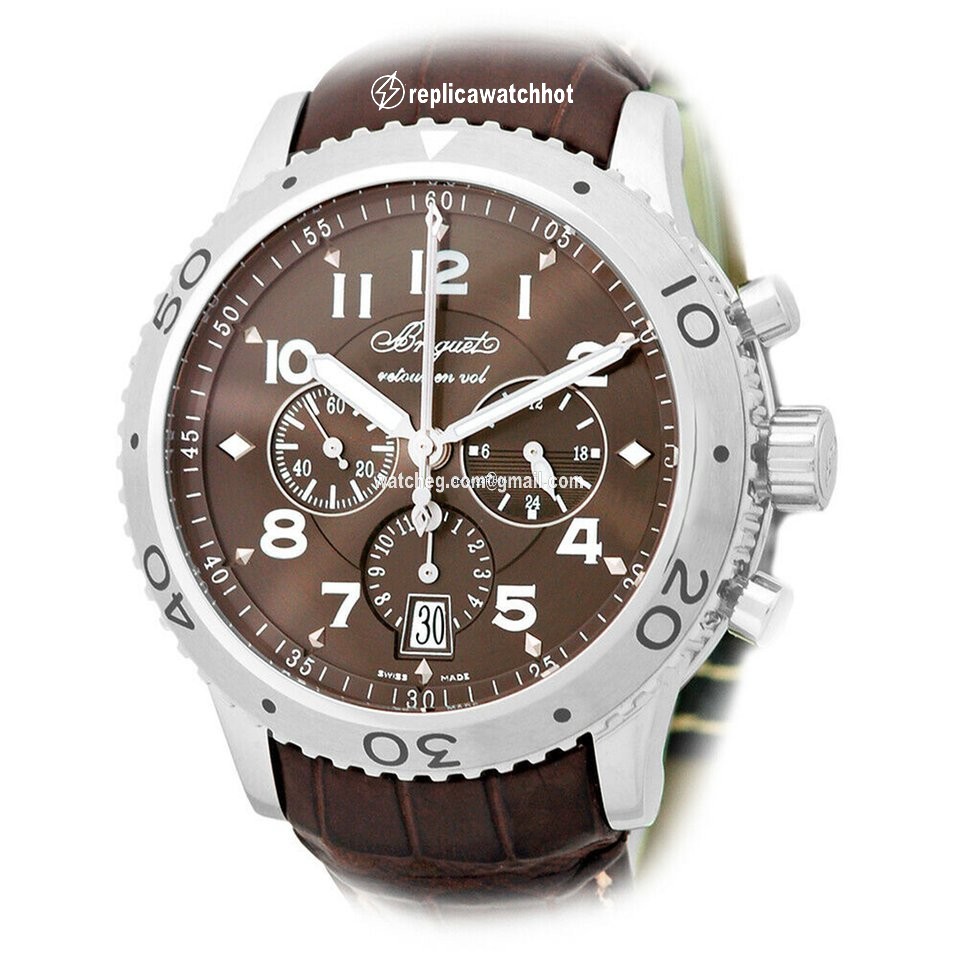 Breguet Type XX - XXI - XXII Mens watch Unisex Automatic Steel 3810.ST.929.ZU 2