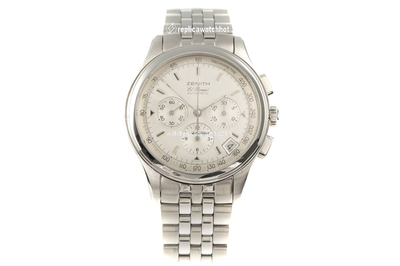 Zenith El Primero Chronograph Mens watch Unisex Automatic Steel 02.0501.400 2