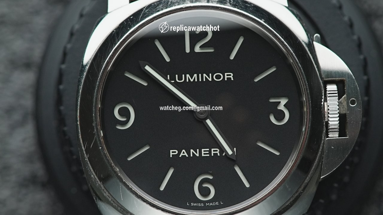 Panerai Luminor Base Mens watch Unisex Manual winding Steel PAM 00112 2