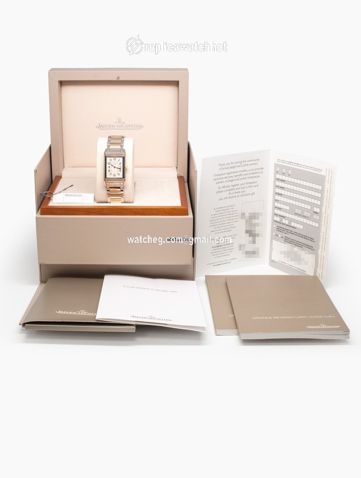 Jaeger-LeCoultre Grande Reverso Lady Ultra Thin Womens watch Quartz Gold Steel 320.41.20 2