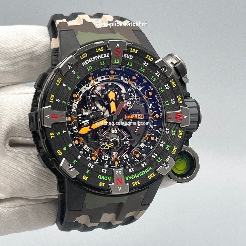 Richard Mille Mens watch Unisex Manual winding Carbon Rm025-01 2